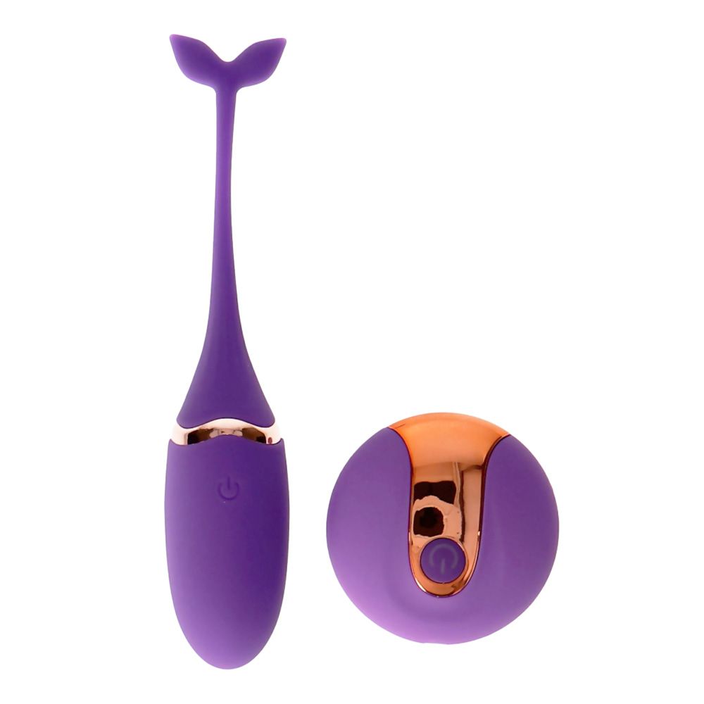Chisa Purple Beats – Rechargeable Vibrating Egg with Remote Control - Image 2