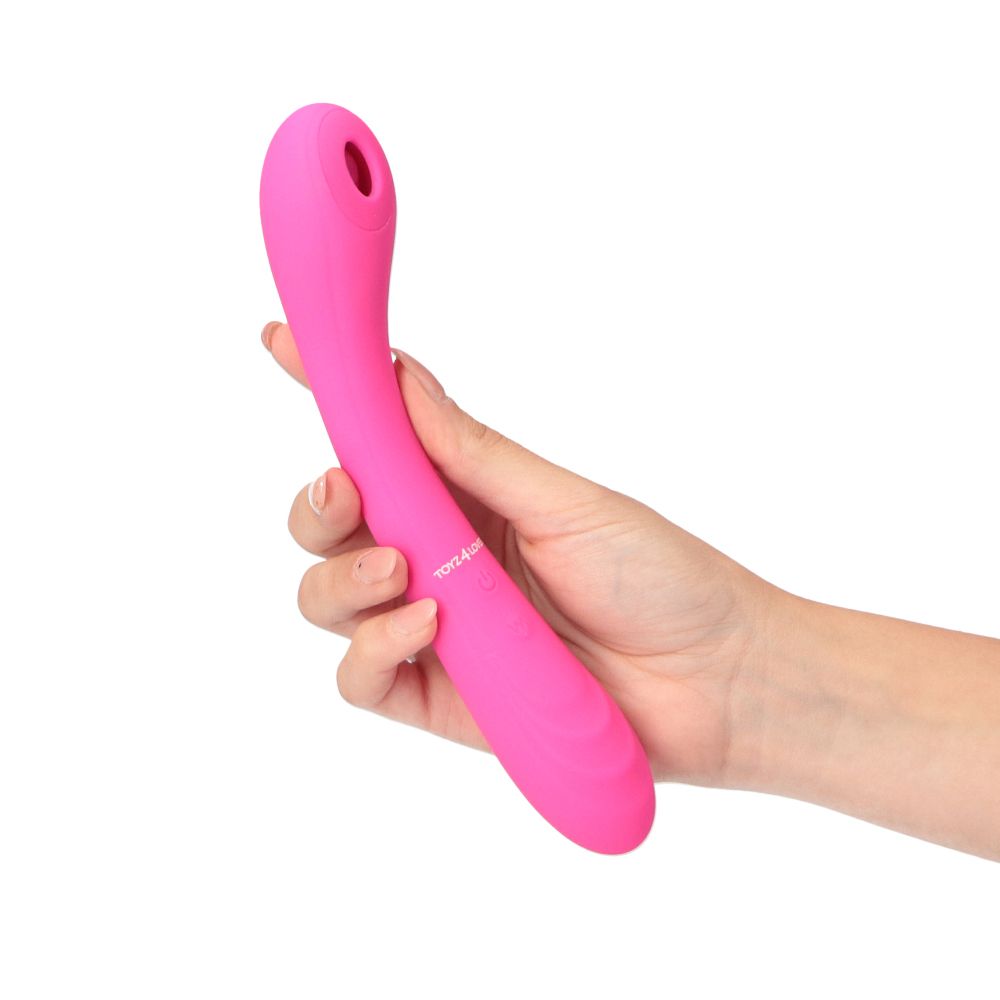 Lily Rose – Rechargeable G-Spot & Clitoral Suction Vibrator