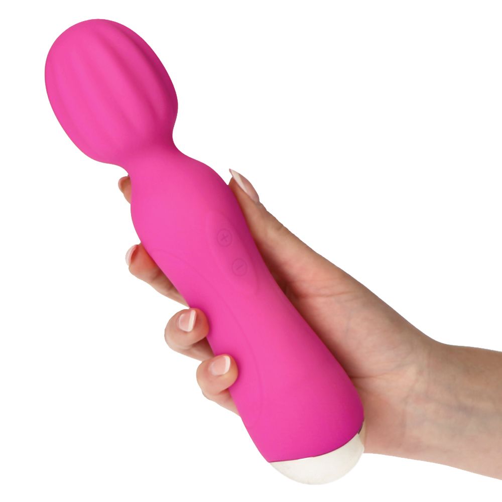 Vagi Wand Rechargeable Massager by Toyz4Lovers – Pink 22cm