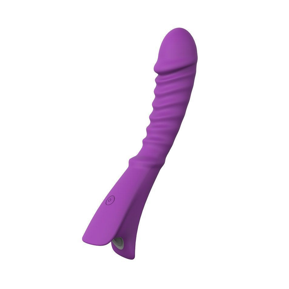 Real Wave G-Spot Vibrator by Toyz4Lovers – Rechargeable Violet - Image 4