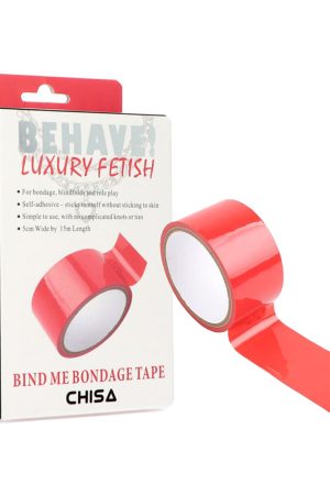 Bind Me Red Bondage Tape 15m
