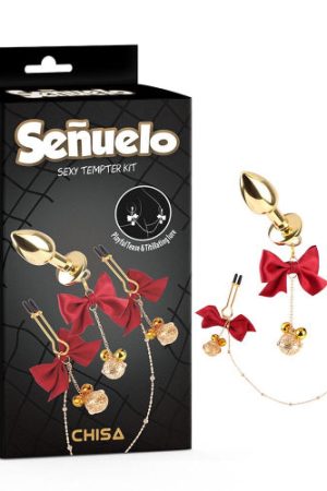 Chisa Sexy Temper Red & Gold Set