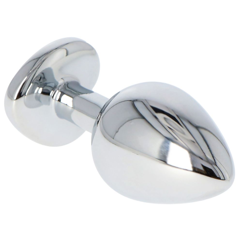 Toyz4Lovers Heart Plug – Aluminum Heart Jewel Anal Plug 7cm - Image 4