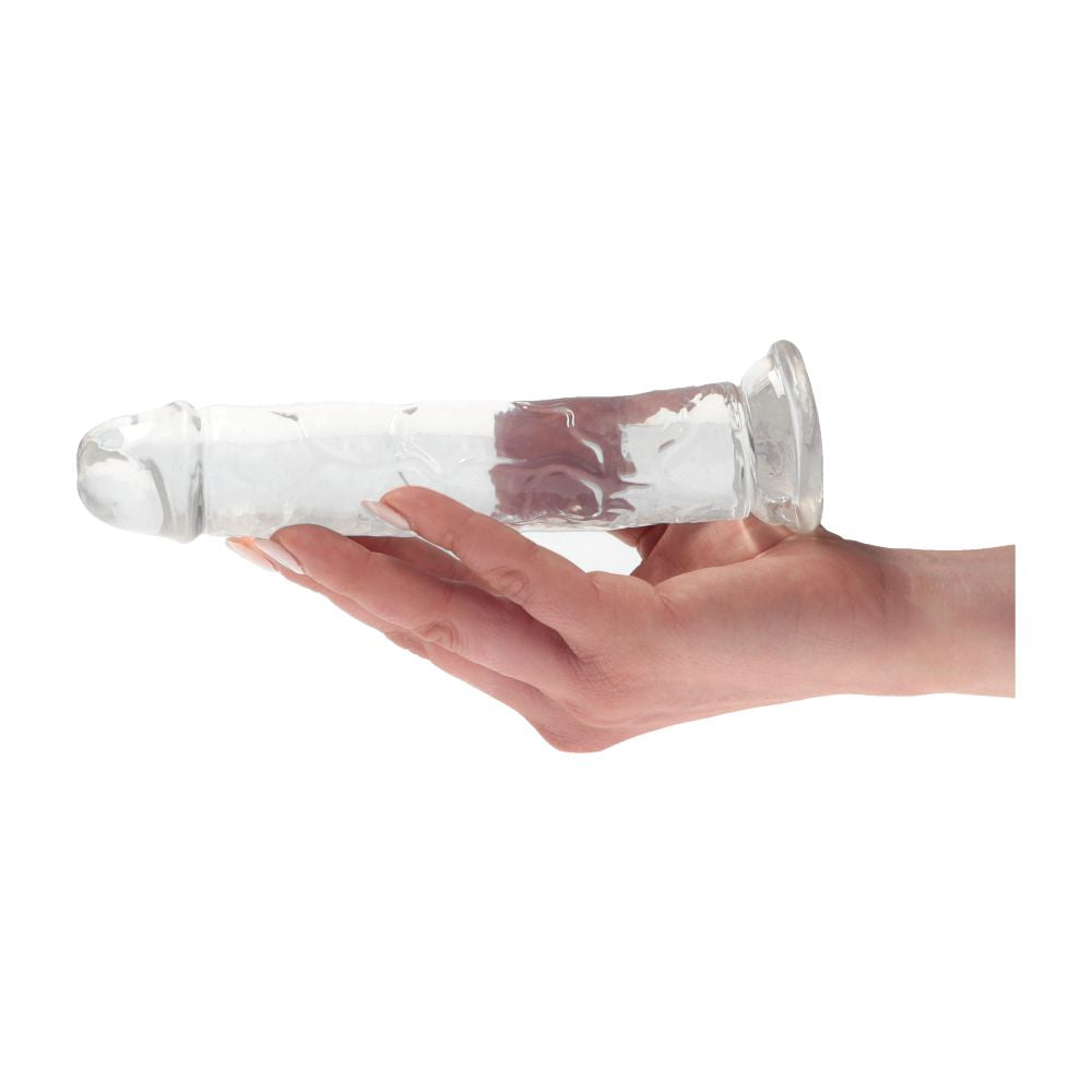 Realistic Clear Dildo with Suction Cup – 16.5cm - Image 2