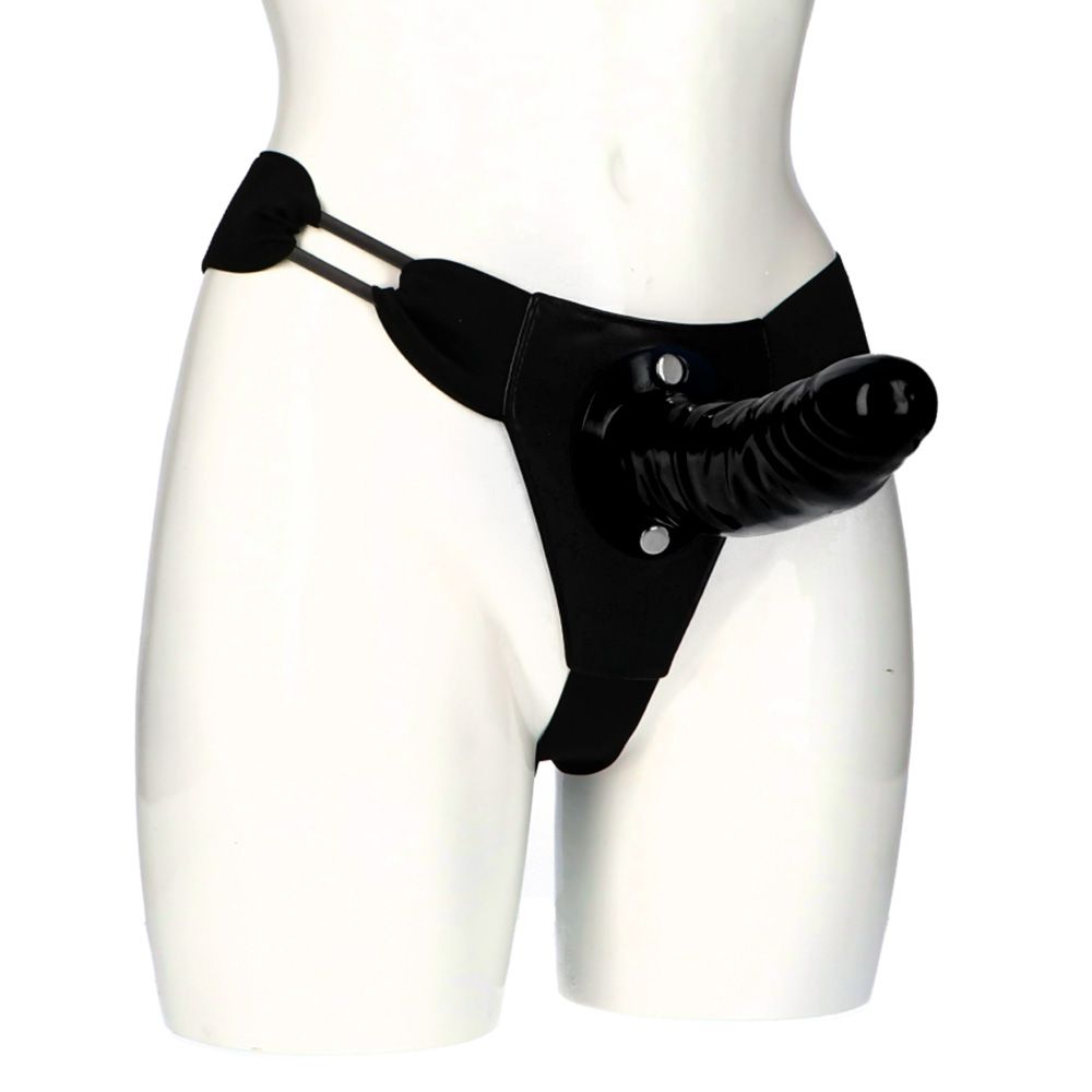 Penis Extender Black – Ρεαλιστική Θήκη Επιμήκυνσης & Strap-on - Image 3