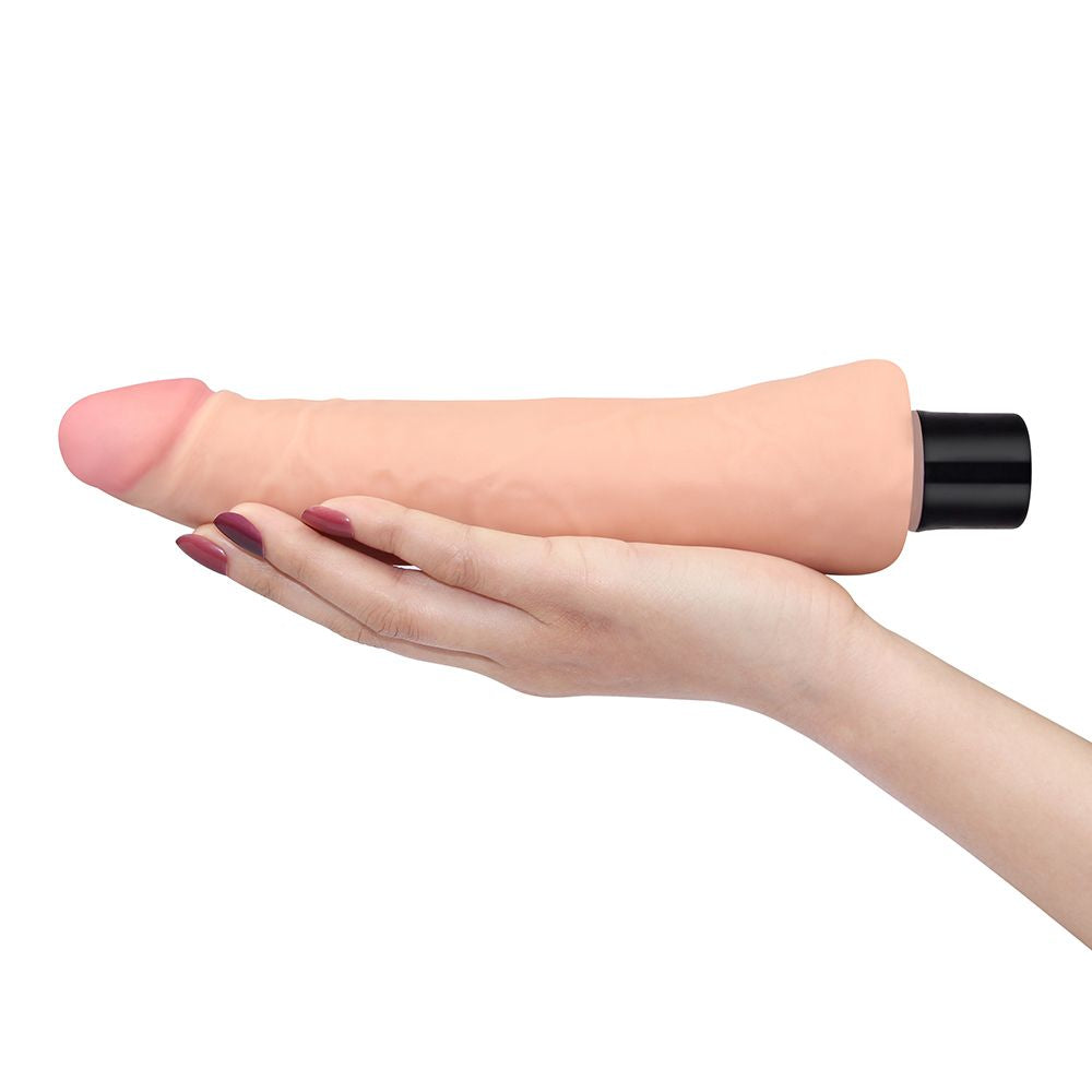 Cyber-Leather Realistic Vibrator – 10 Modes – 23cm - Image 2