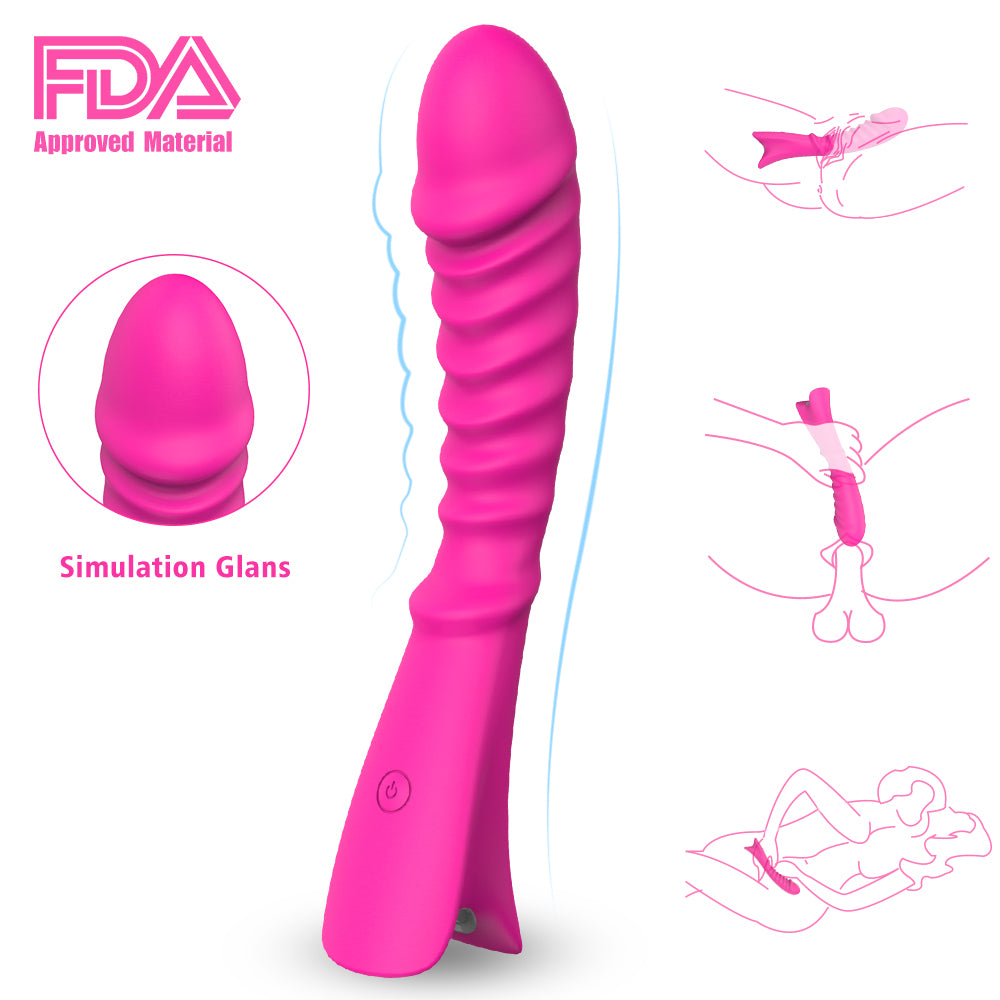 Real Wave G-Spot Vibrator by Toyz4Lovers – Rechargeable Violet - Image 8