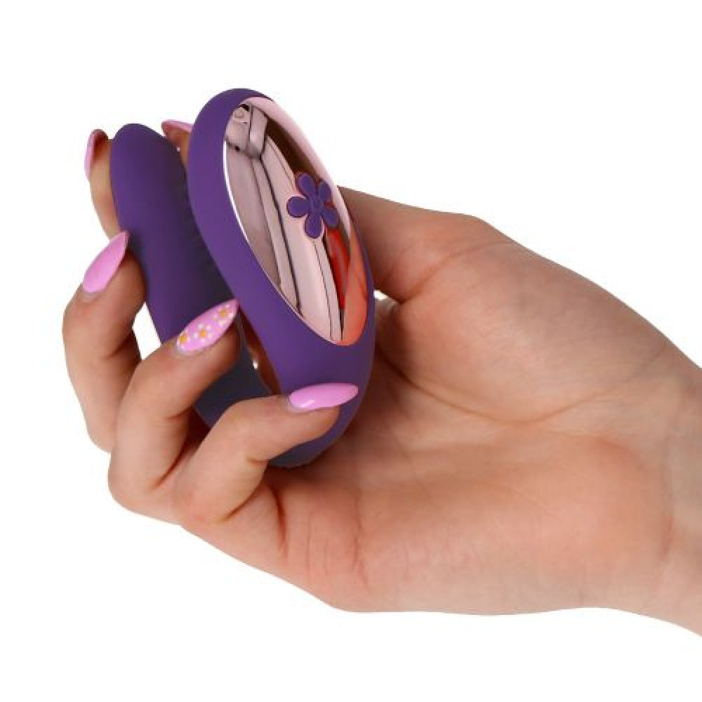 Love Nest Purple – Rechargeable Remote Control Couples' Vibrator - Image 2