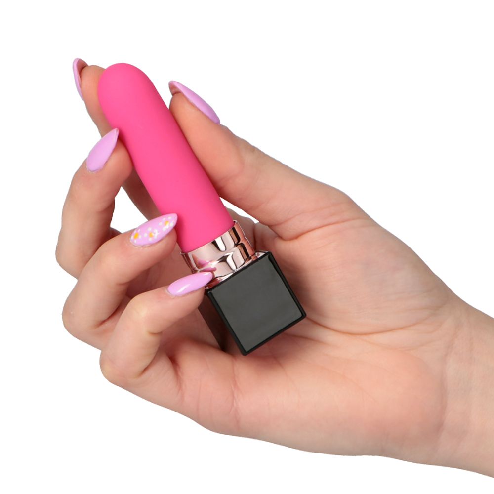 Lipstick Vibrator – Rechargeable Lipstick-Shaped Stimulator - Image 2