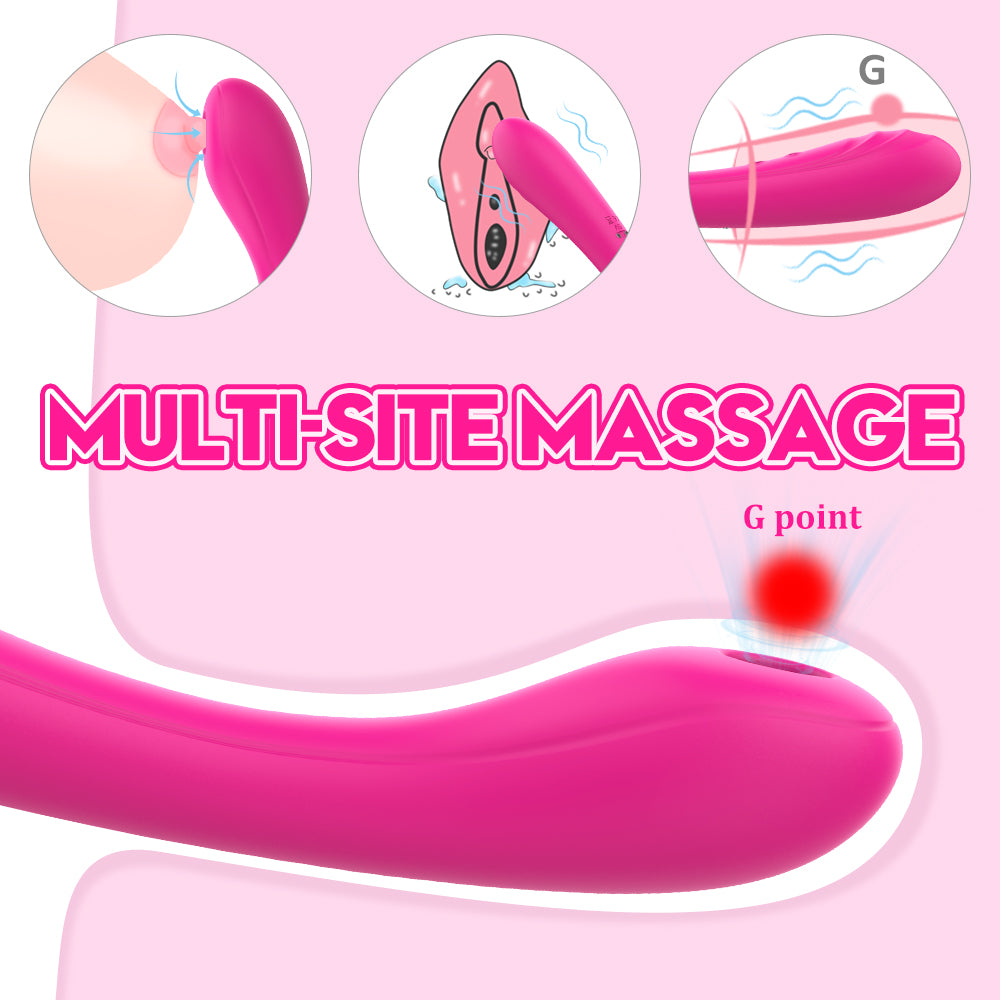 Lily Rose – Rechargeable G-Spot & Clitoral Suction Vibrator - Image 2