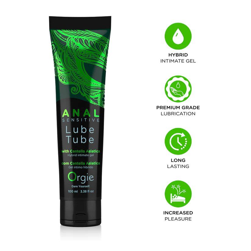 Orgie Anal Sensitive – Anal Lubricant with Hyaluronic Acid & Centella (100ml) - Image 3