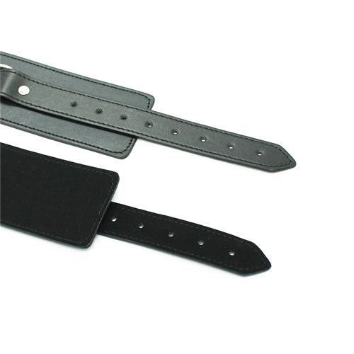 Fetish Art Black Cuffs – Περικάρπια από Eco-Leather - Image 3
