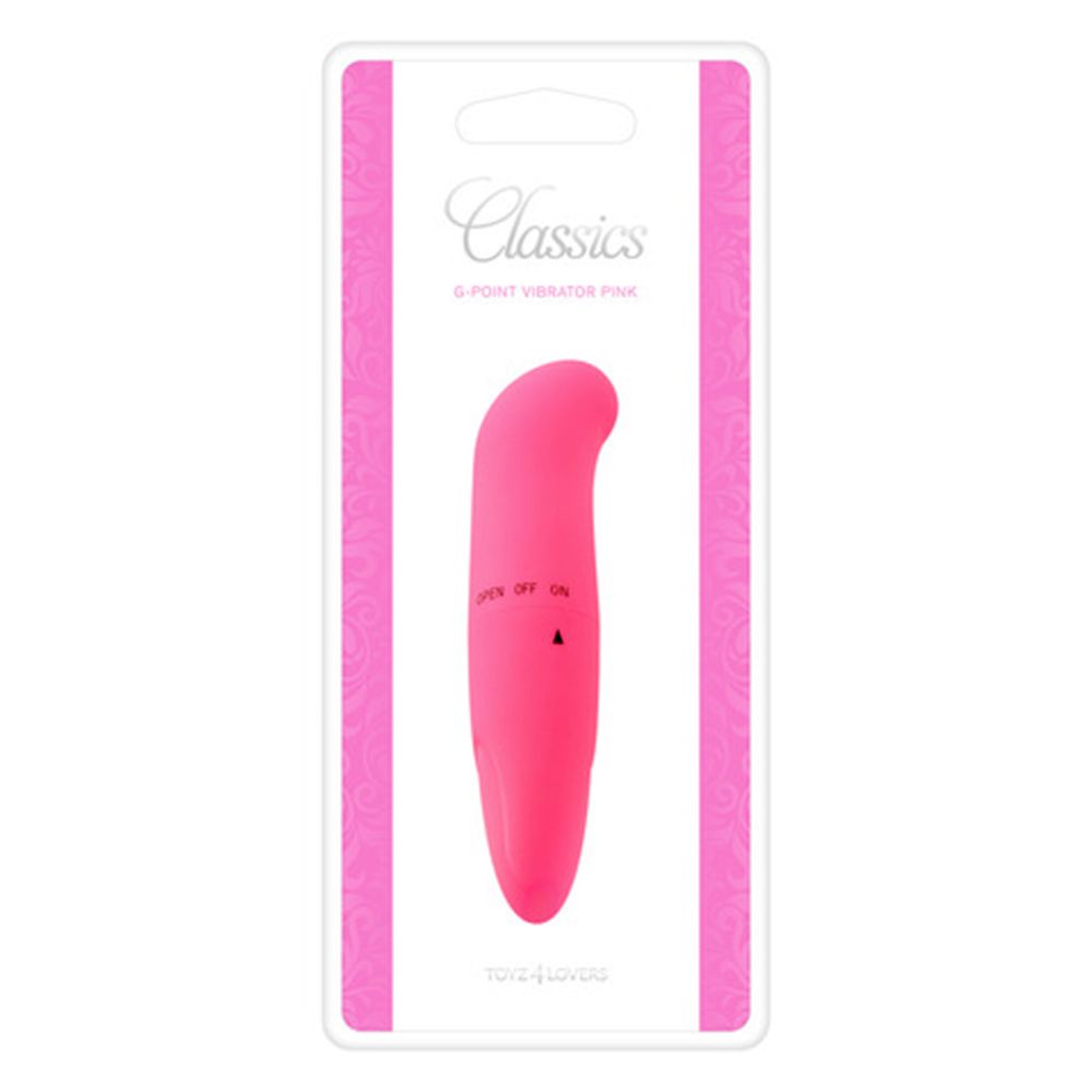 Classics G-spot Mini Vibrator – Pink 11.5cm - Image 3