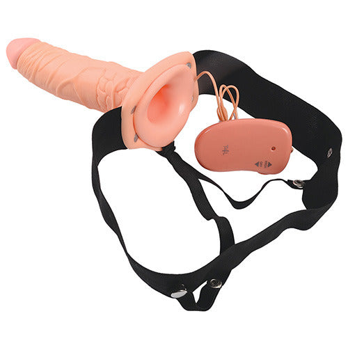 Vibe Flesh Feeling – Ρεαλιστικό Strap-on 20.5cm - Image 3