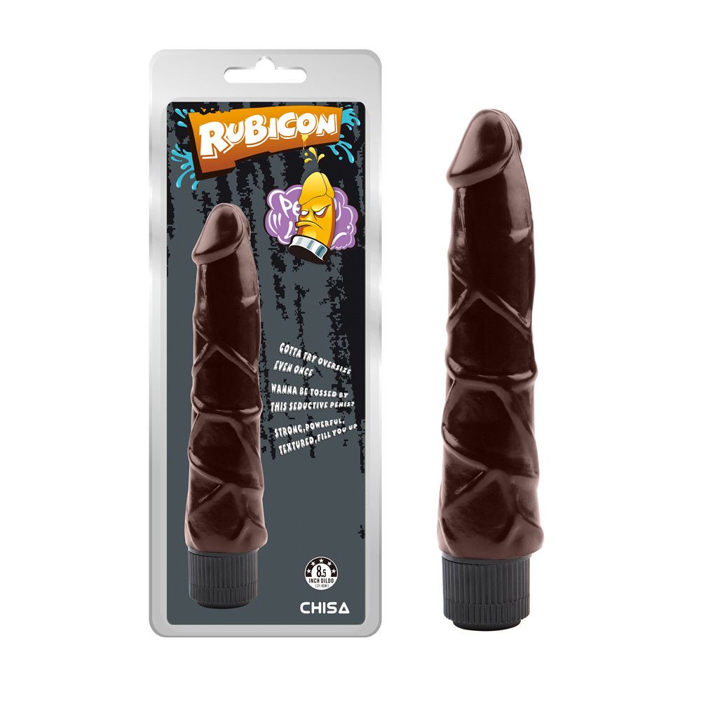 Ignite Vibrating Cock Brown – Ρεαλιστικό Δονητικό Μέλος 21.5cm - Image 2