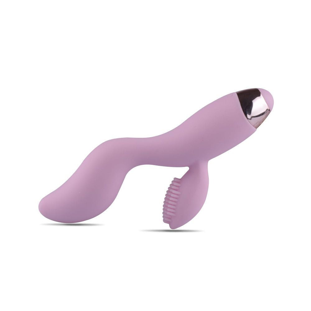 Toyz4Lovers Elegance Fork Wave – Rechargeable Wavy Rabbit Vibrator 19cm - Image 3