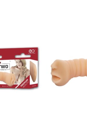 Excellent Power XXX For Two – Mouth & Vagina Masturbator 11.4cm