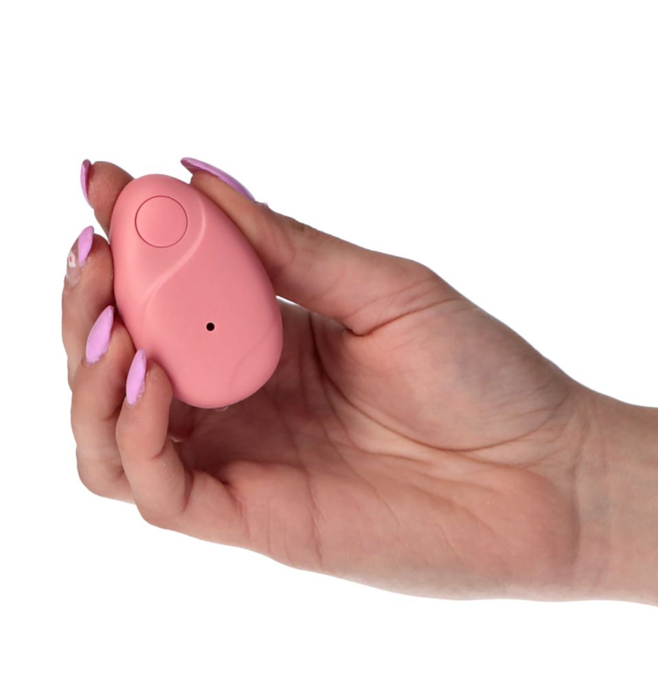 Pink Ridged – Rechargeable Vibrating Egg with Wireless Remote - Image 4