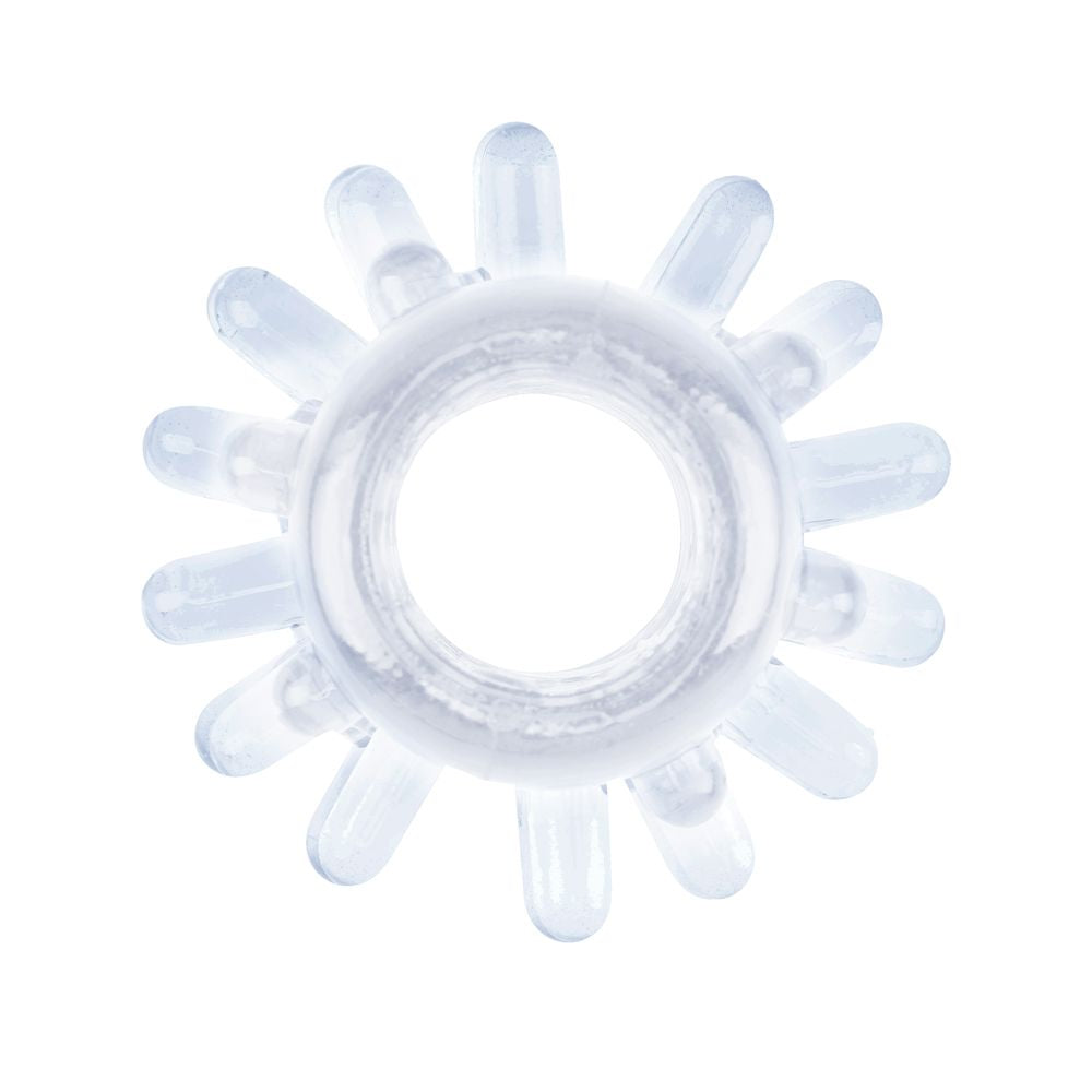 Crystal Rings – Σετ 4 Ελαστικά Δαχτυλίδια Πέους - Image 3