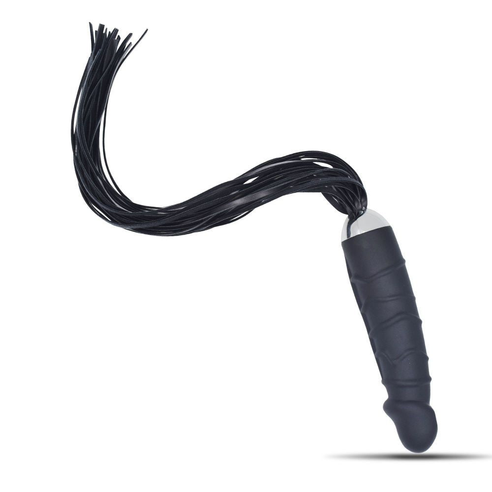 Dildo Whip Combo – 14cm Realistic Shaft & Flogger - Image 5