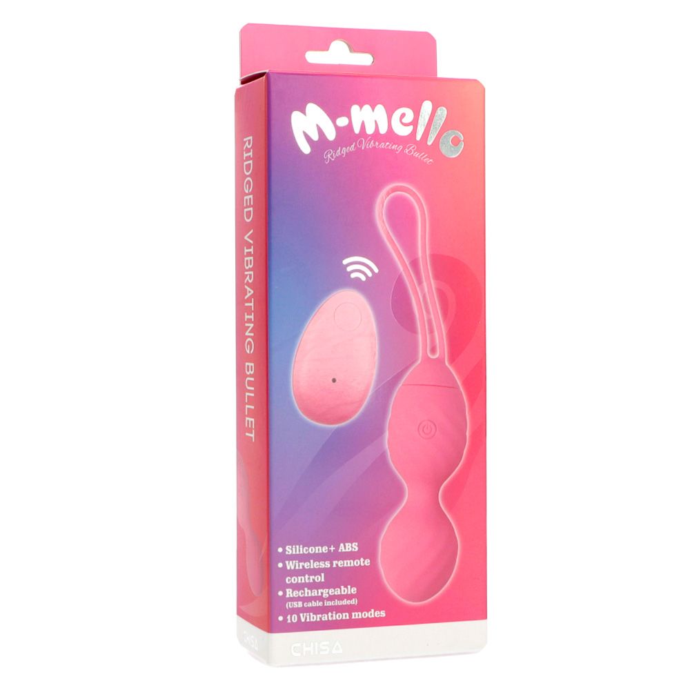 Pink Ridged – Rechargeable Vibrating Egg with Wireless Remote - Image 5