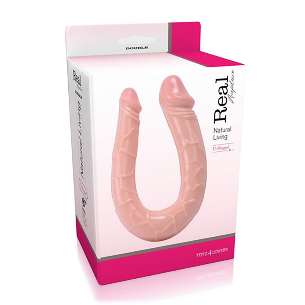 Real Rapture Realistic Double Phallus – Lifelike Double Penetration Toy - Image 4
