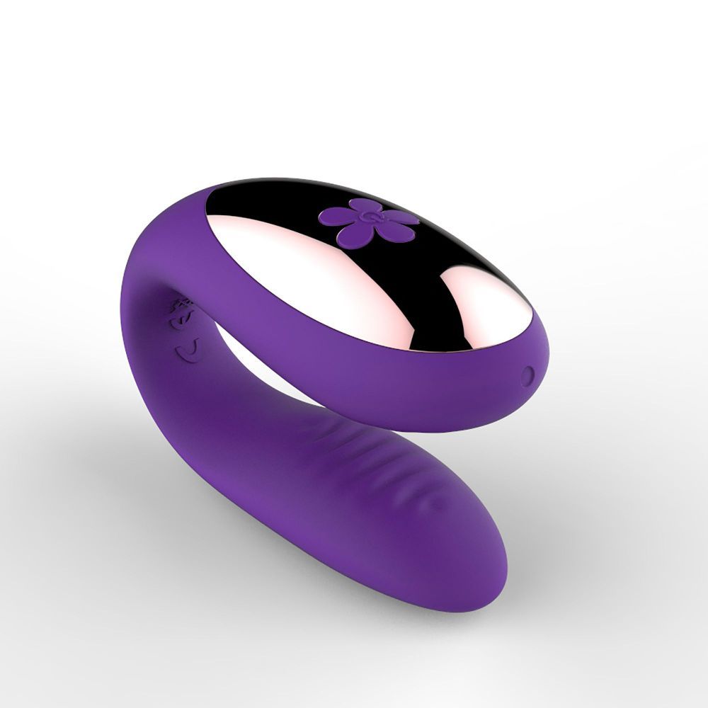 Love Nest Purple – Rechargeable Remote Control Couples' Vibrator - Image 4