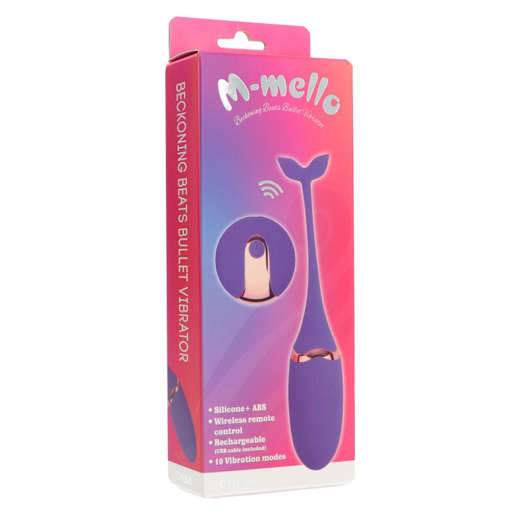 Chisa Purple Beats – Rechargeable Vibrating Egg with Remote Control - Image 5