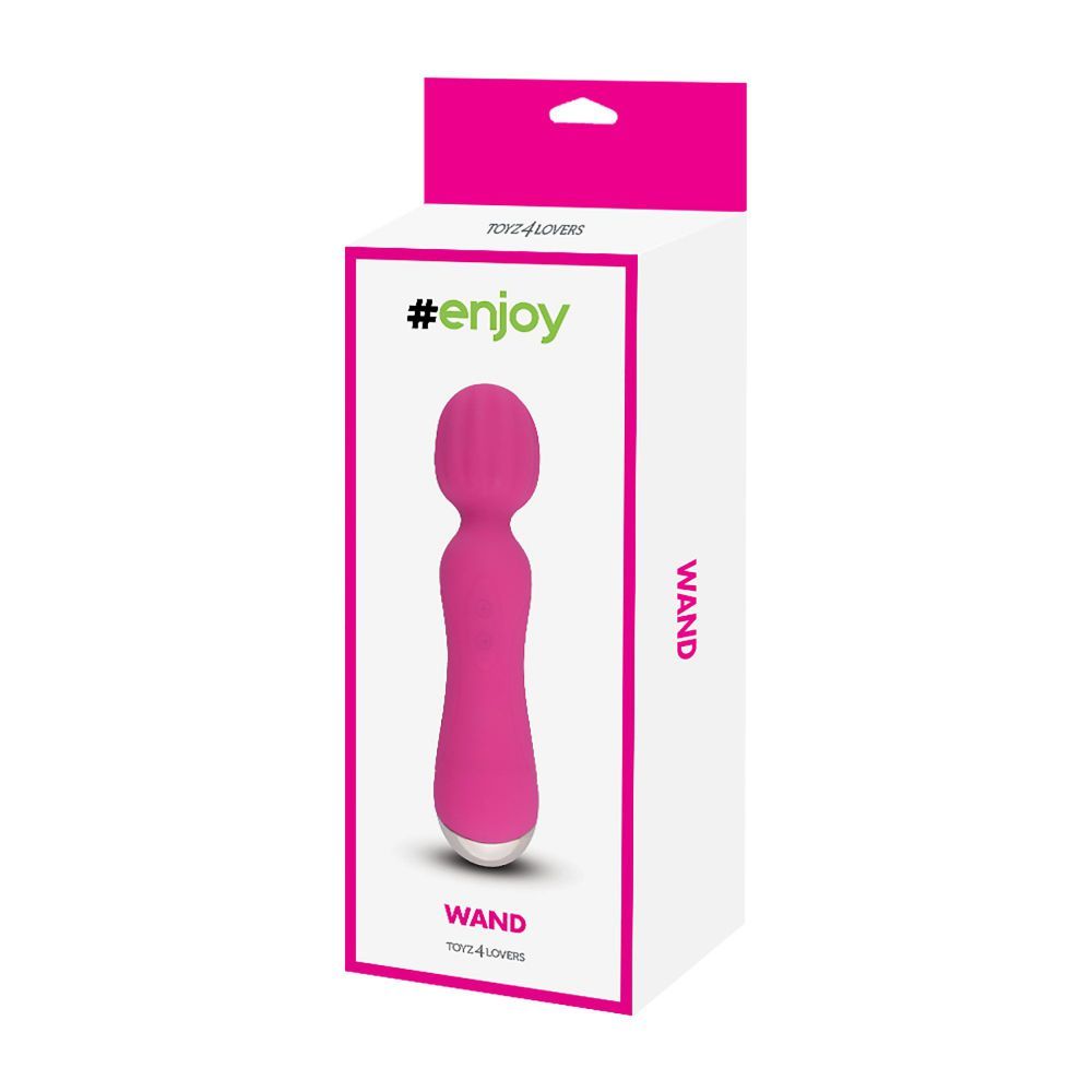 Vagi Wand Rechargeable Massager by Toyz4Lovers – Pink 22cm - Image 4