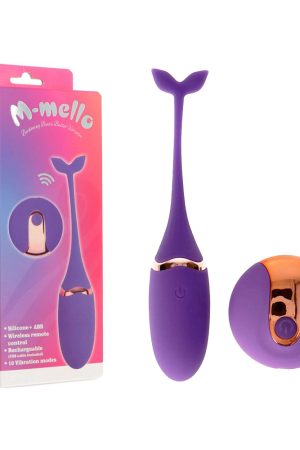 Chisa Purple Beats – Rechargeable Vibrating Egg with Remote Control