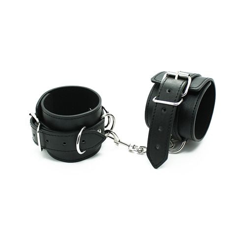 Fetish Art Black Cuffs – Περικάρπια από Eco-Leather - Image 5