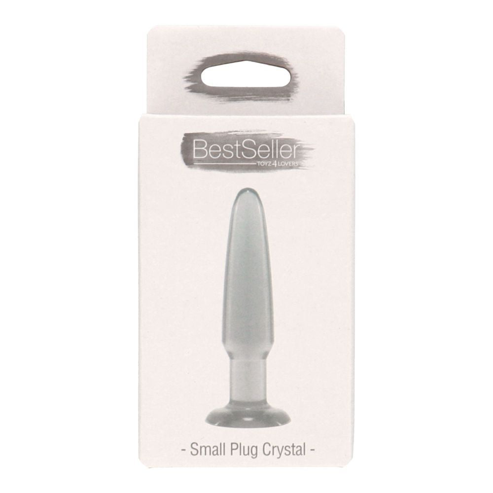 Toyz4Lovers Crystal Small Anal Plug – Clear Beginner Series - Image 3