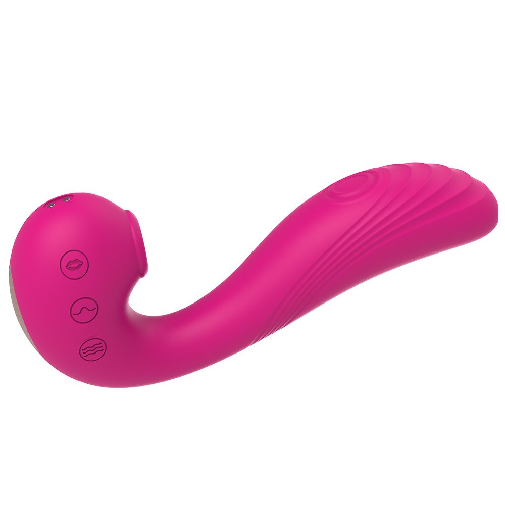 Orgasm Madness Dual Stimulation Vibrator – Pressure Waves & G-Spot Pink - Image 6