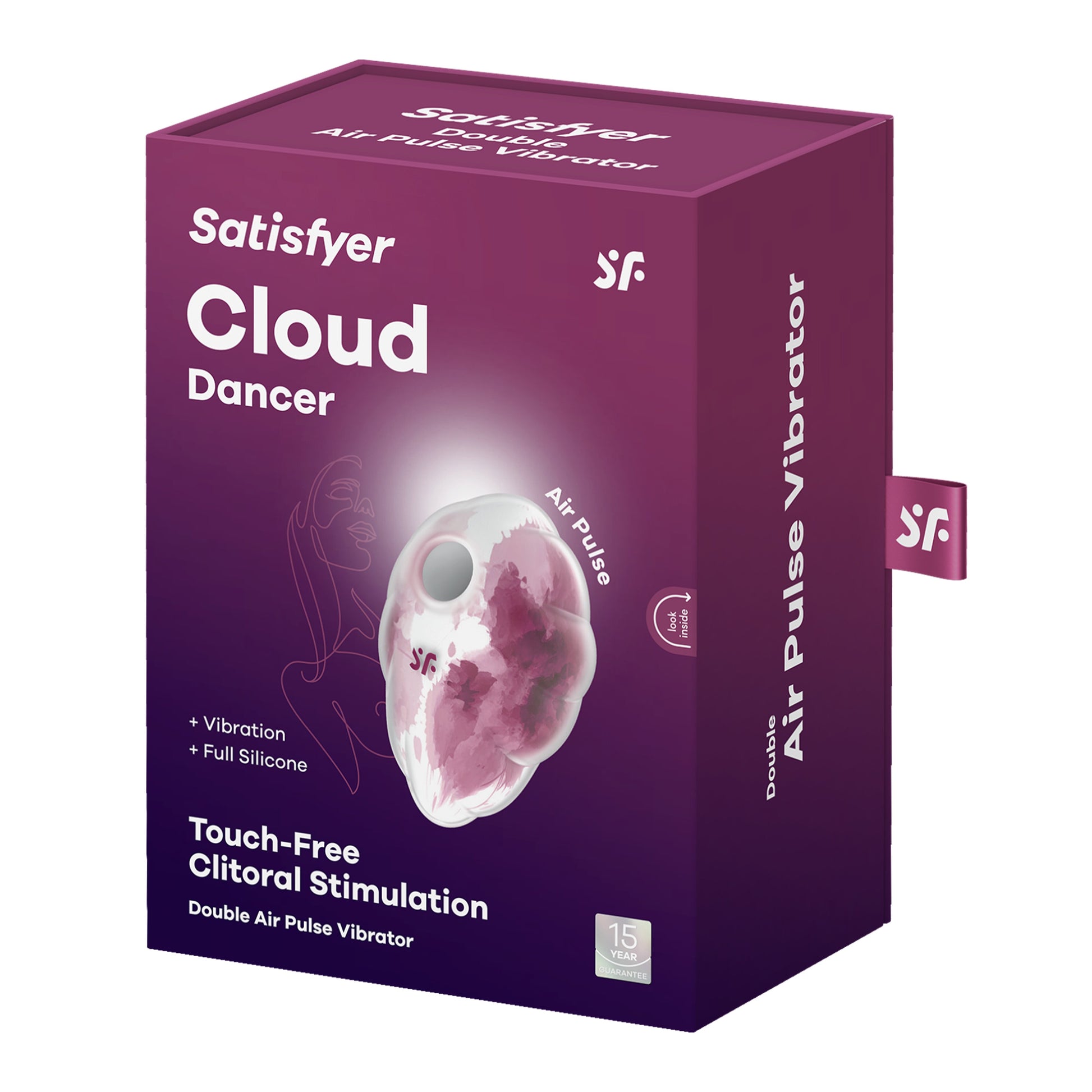 Satisfyer Cloud Dancer – Κλειτοριδικός Δονητής Air Pulse 9cm - Image 3