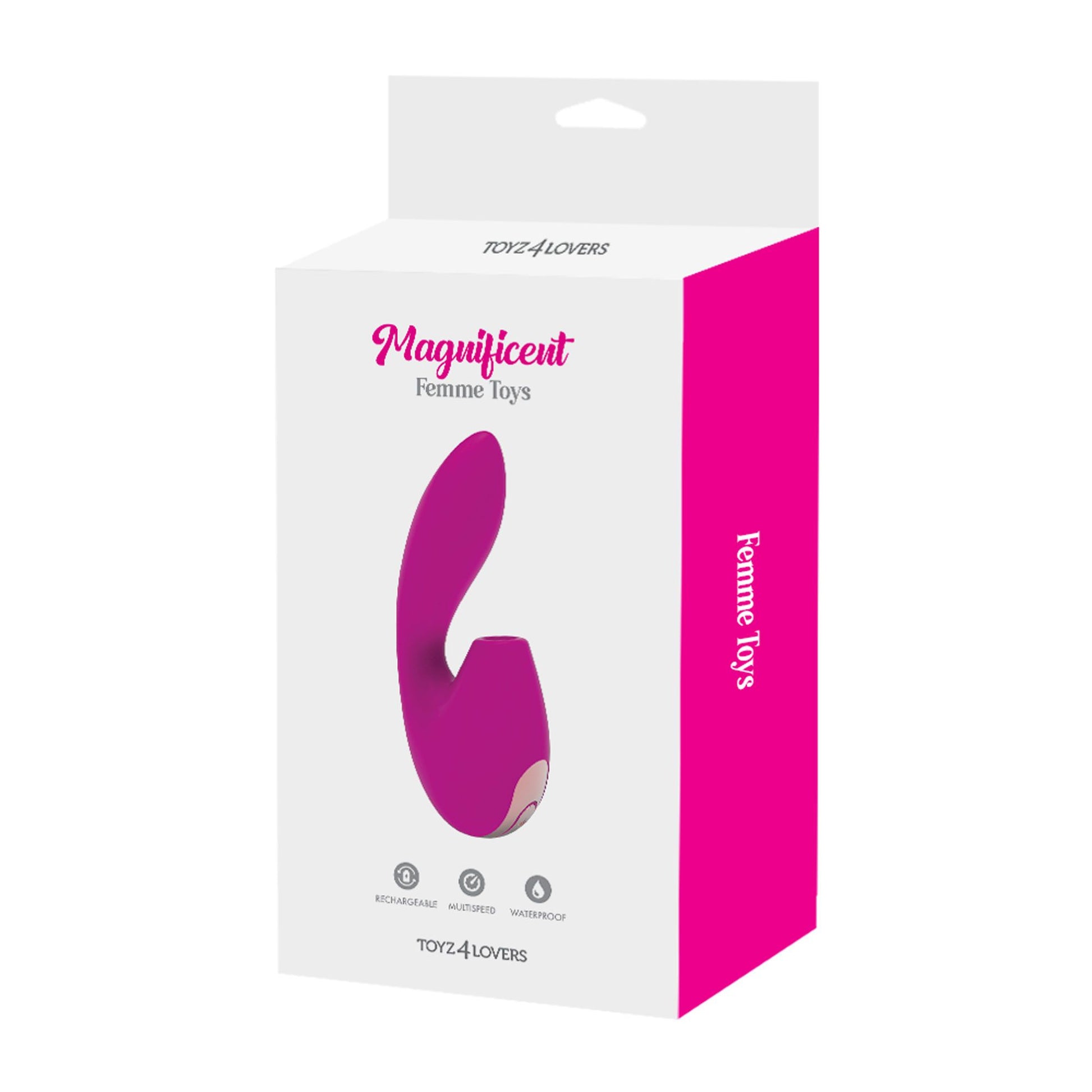 Magnificent by Toyz4Lovers – Dual Motor G-Spot & Clitoral Air-Pulse - Image 6
