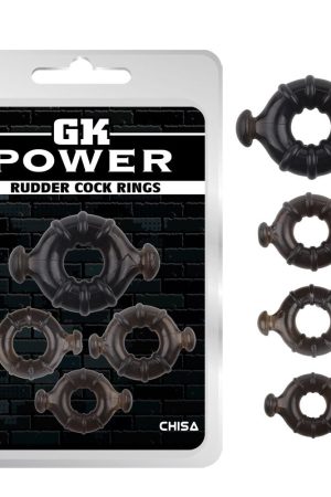 Set 4 Cock Rings – Ελαστικά Δαχτυλίδια Πέους & Όρχεων