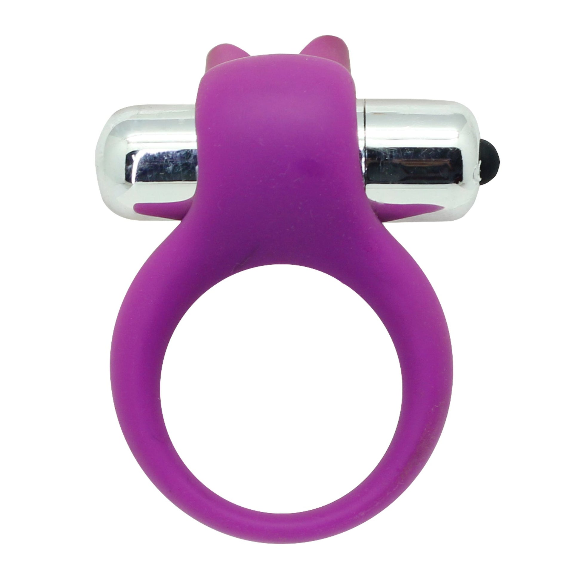 Silicone Rabbit Cock Ring – Vibrating Stretchy Ring for Couples - Image 3