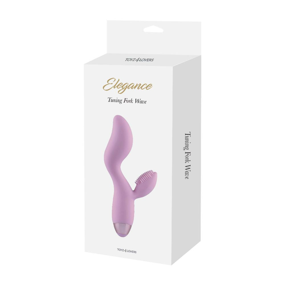 Toyz4Lovers Elegance Fork Wave – Rechargeable Wavy Rabbit Vibrator 19cm - Image 6