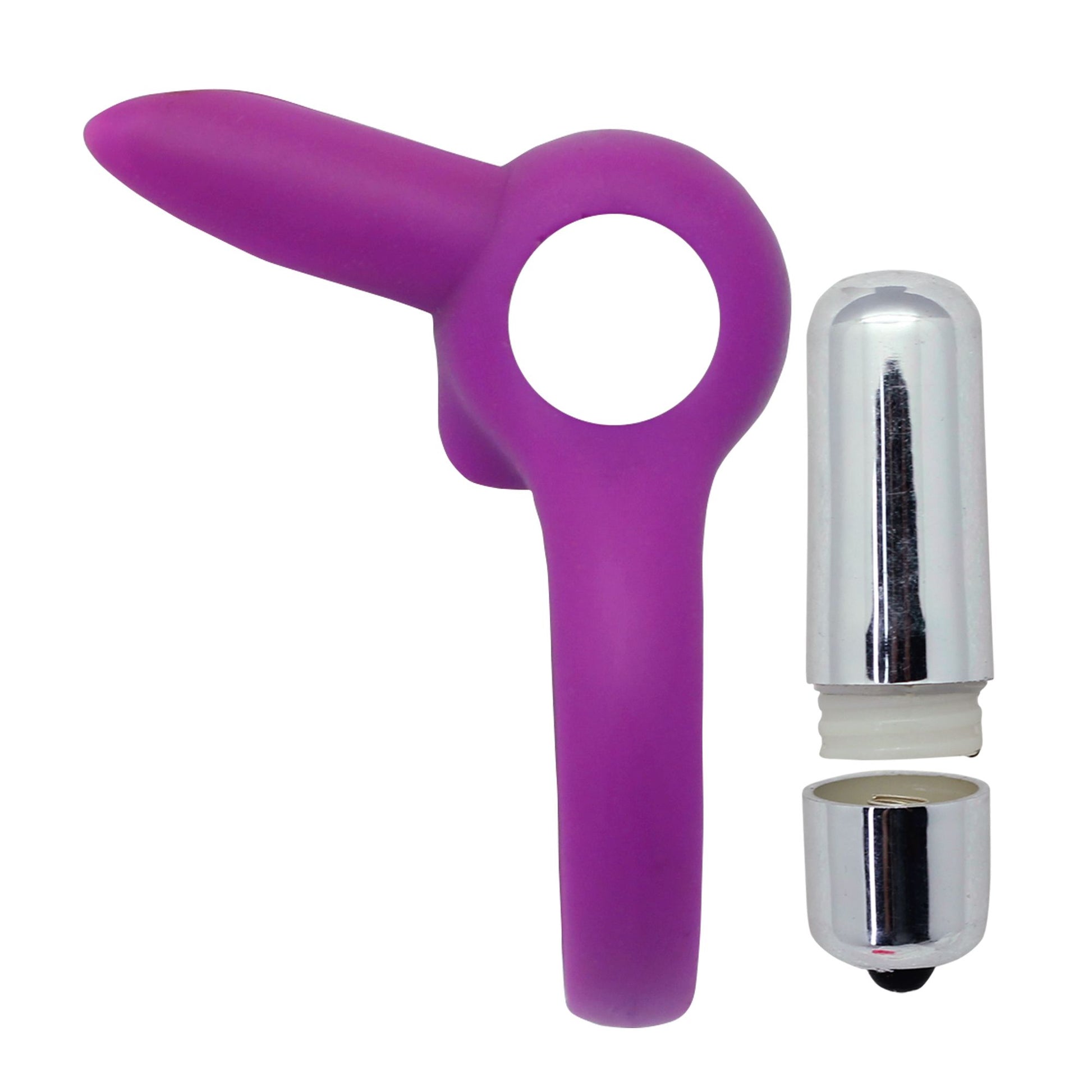 Silicone Rabbit Cock Ring – Vibrating Stretchy Ring for Couples - Image 4