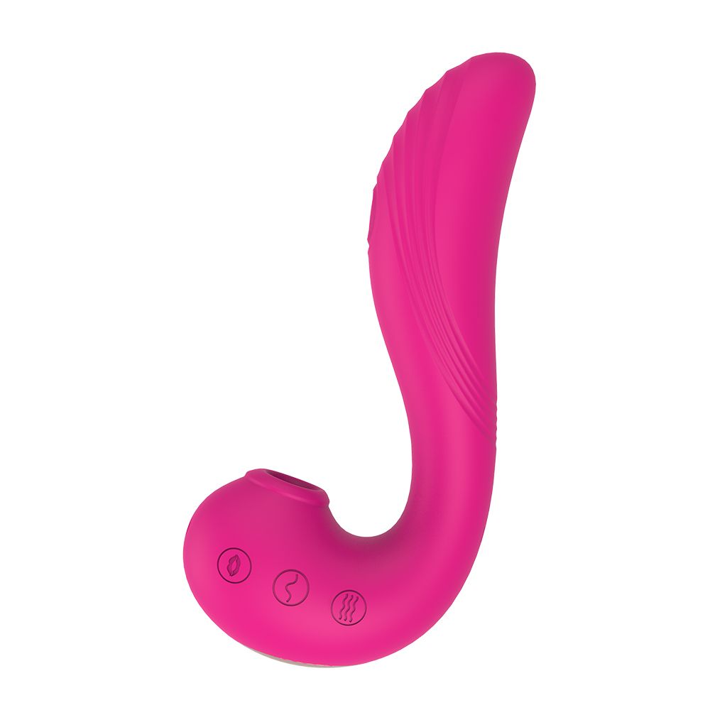 Orgasm Madness Dual Stimulation Vibrator – Pressure Waves & G-Spot Pink - Image 7
