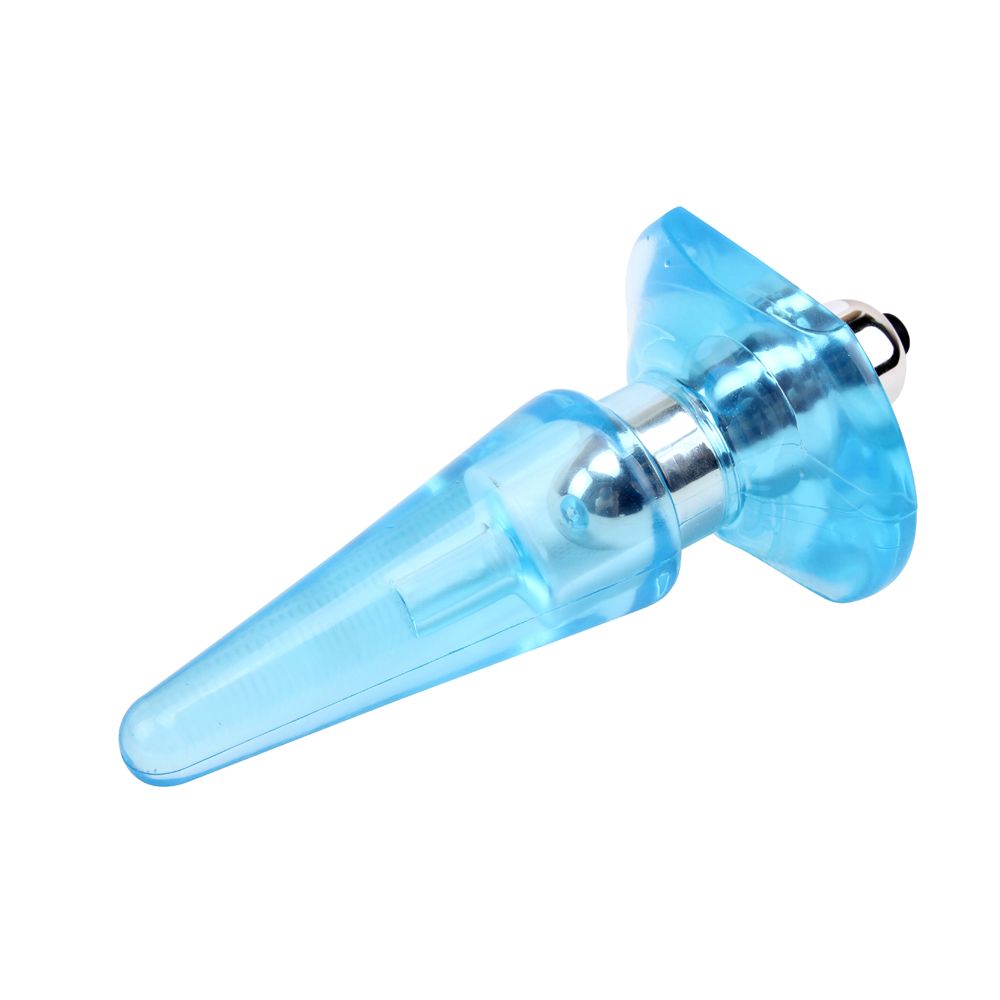 Nicole Vibra Plug Blue – Vibrating Anal Plug with Bullet - Image 3