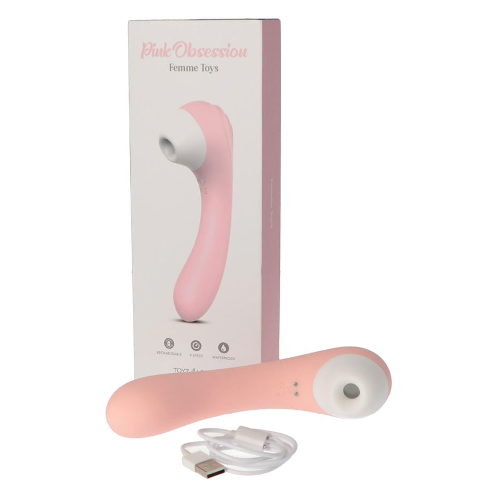 Pink Obsession – Δονητής Διπλής Διέγερσης - Image 8