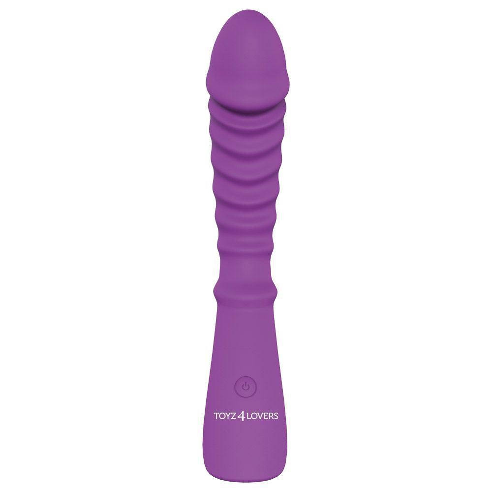 Real Wave G-Spot Vibrator by Toyz4Lovers – Rechargeable Violet - Image 2