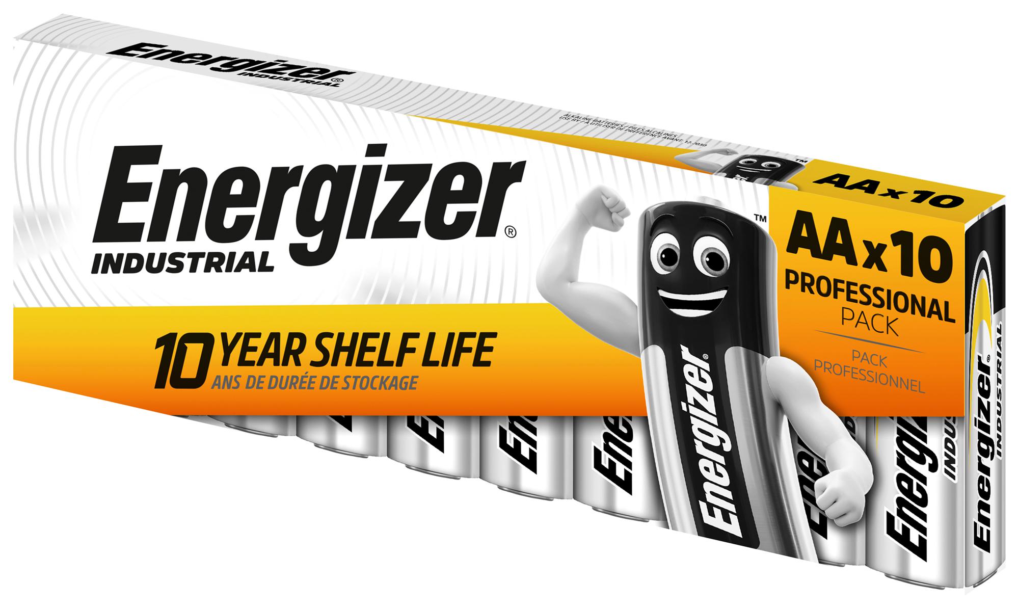 AA 1.5V Batteries – 10-Piece Value Pack (LR6)