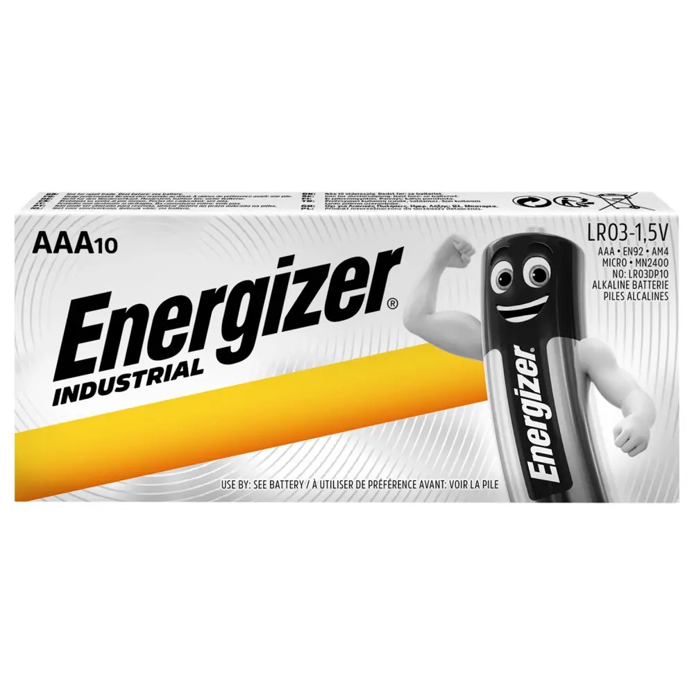 AAA 1.5V Batteries – 10-Piece Value Pack (LR03)