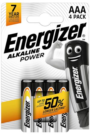 AAA 1.5V Batteries – 4-Piece Pack (LR03)