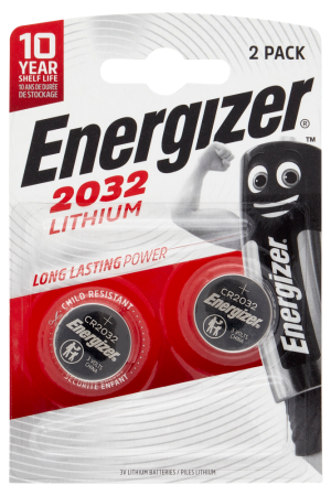 CR2032 3V Batteries – 2-Piece Pack