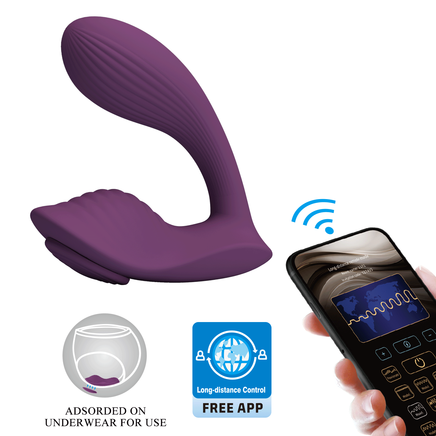 Pretty Love App-Controlled Vibrator – Επαναφορτιζόμενος Δονητής με Διπλό Μοτέρ & Έλεγχο μέσω App (11cm)