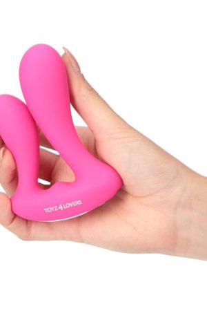 Elys Satisfied – Rechargeable Double Stimulator for Vaginal & Anal Play with Remote Control