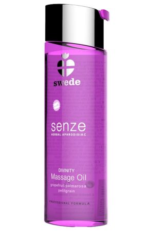 Divinity Massage Oil – Sensual Herbal Aphrodisiac with Grapefruit, Palmarosa & Petitgrain (75ml)